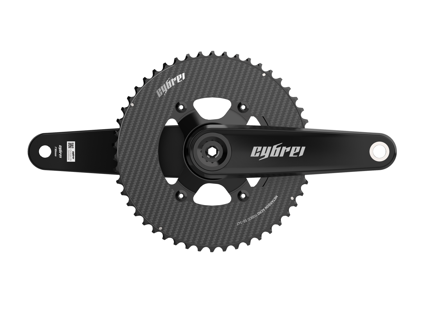 Cybrei carbon wattmåler kranksæt bundle - SRAM DUB