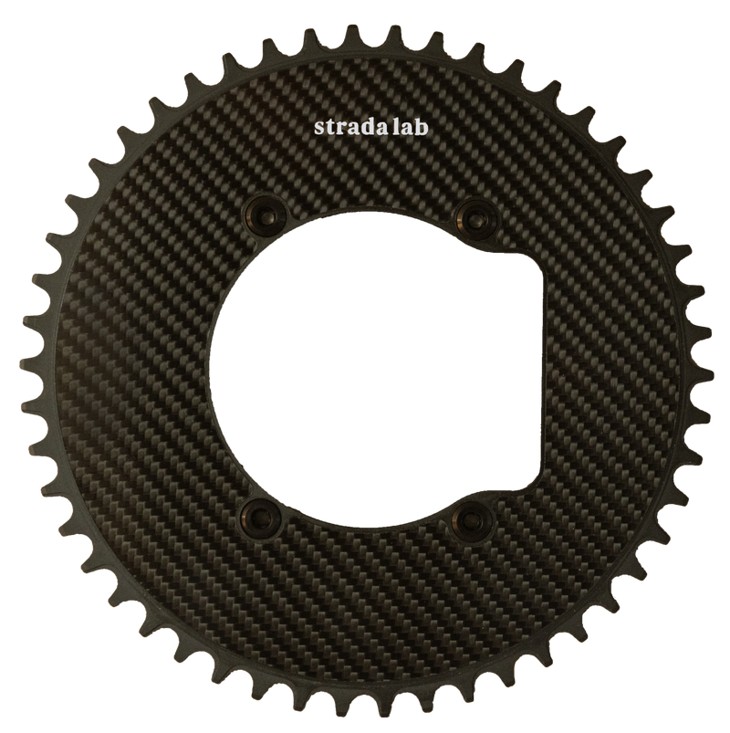 Strada Lab 1x Carbon klinge - 50T frontvisning